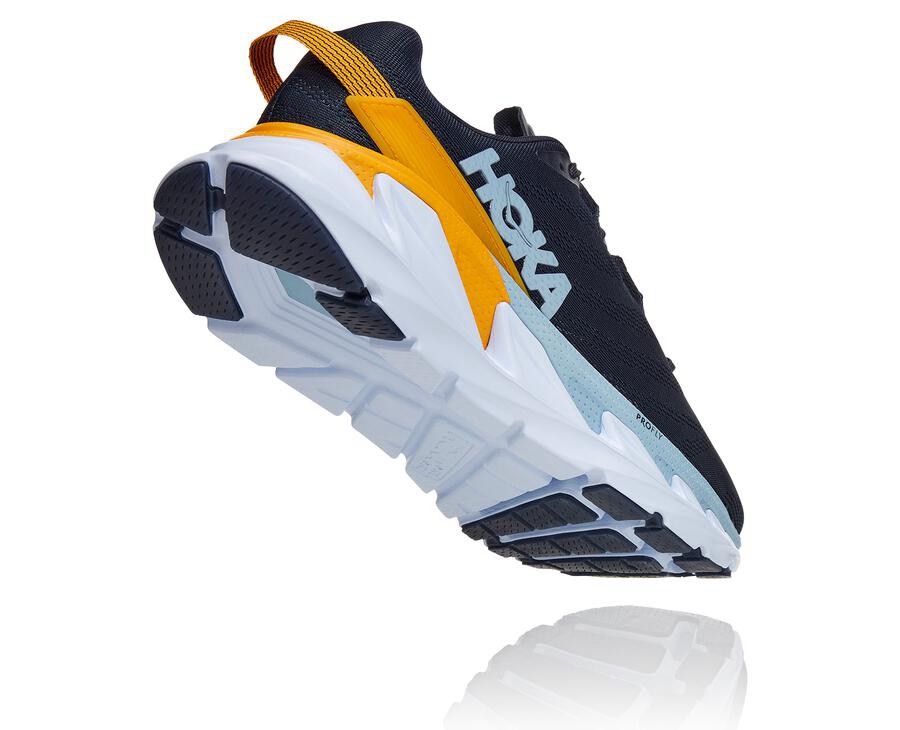 Hoka Australia One One Elevon 2 - Mens Running Shoes Navy/White - DXLQT-3791